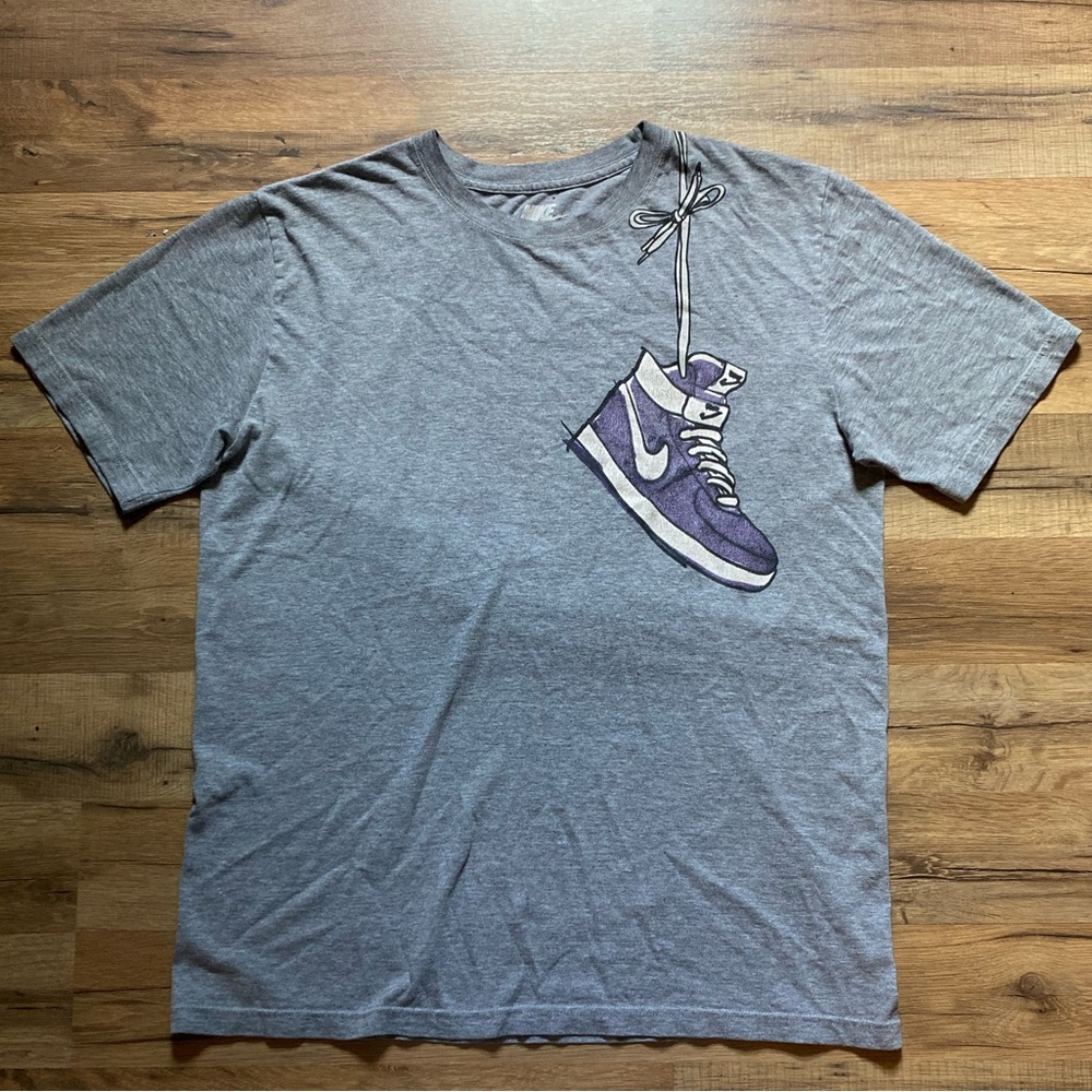 Y2K Nike Shoe Over Shoulder Short Sleeve